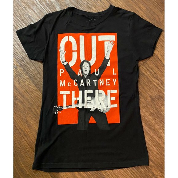 PAUL MCCARTNEY 'OUT THERE' Official 2014 Tour Shirt Sz  XL Womens - Picture 1 of 2